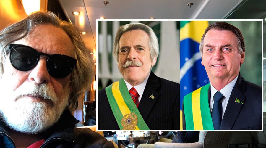 José de Abreu provoca e Jair Bolsonaro ameaça processá-lo