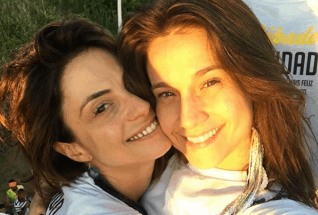Fernanda Gentil e esposa celebram três anos de relacionamento