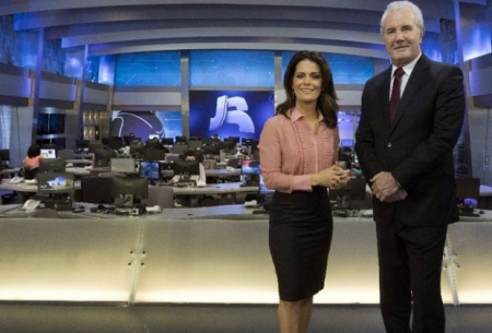 “Jornal da Record” empata com SBT na vice-liderança