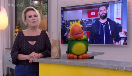 Cauê Fabiano surpreende Louro José e Ana Maria Braga com camiseta
