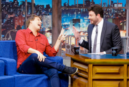 Encontro de Danilo Gentili e Fábio Porchat dá liderança ao “The Noite”