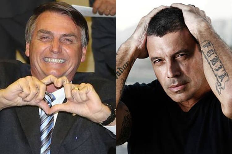 Bolsonaro dá as costas para Alexandre Frota, que reage com desabafo