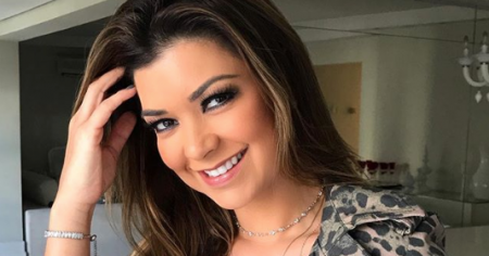 Amanda Françozo revela estar grávida do primeiro filho