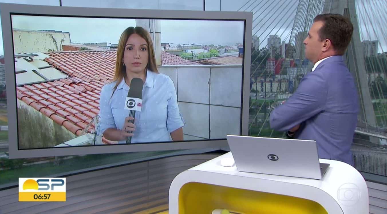 Repórter da Globo Ananda Apple se emociona ao vivo ao retornar a local de  acidente após 30 anos