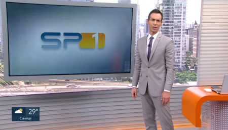 “SP1”, com César Tralli, emplaca boa audiência na Globo