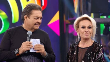 Ana Maria Braga surpreende e intima Faustão ao vivo no “Mais Você”