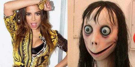 Anitta é comparada à terrível boneca Momo; fãs reagem