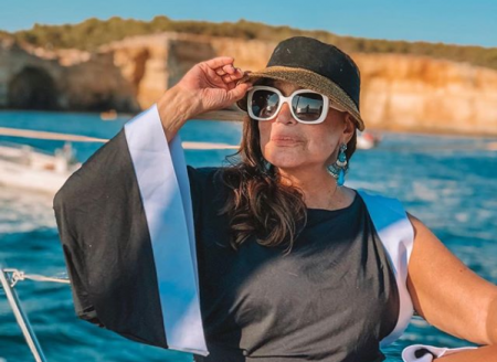 Susana Vieira presencia fenômeno raro durante viagem em Dubai