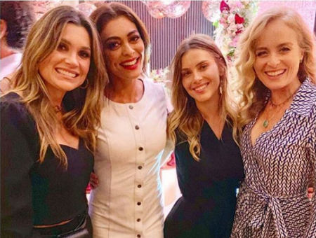 Juliana Paes comemora aniversário de 40 anos ao lado de famosos