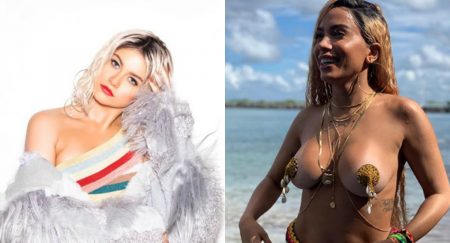 Sofía Reyes revela promessa feita por Anitta no exterior