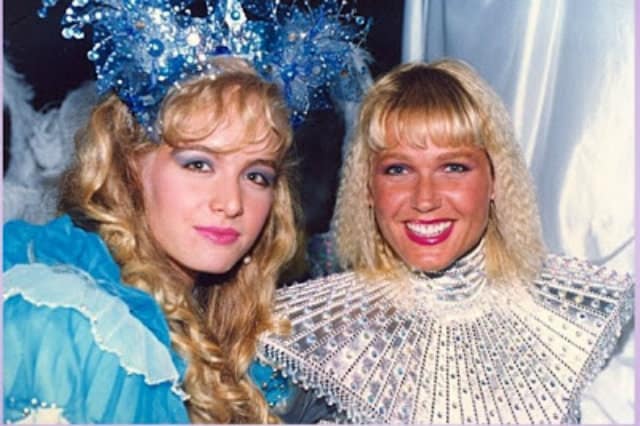 Angélica parabeniza Xuxa pelo seu aniversário com foto antiga