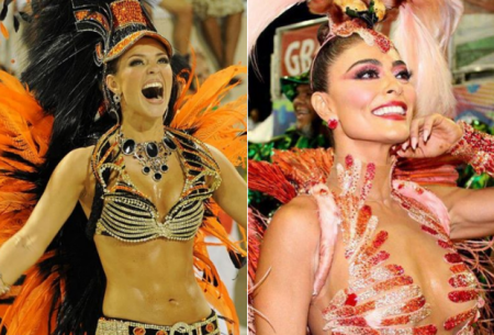 Paolla Oliveira retorna à escola de samba após saída de Juliana Paes