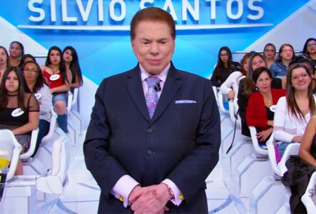 Silvio Santos surpreende e “vira mulher” com filtro do Snapchat