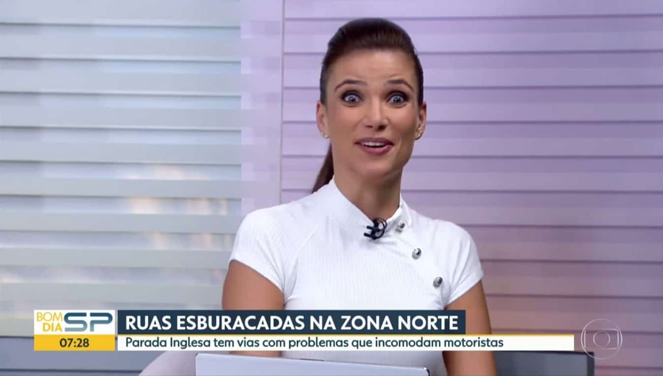 Repórter comete gafe ao vivo e vira alvo de chacota na Globo