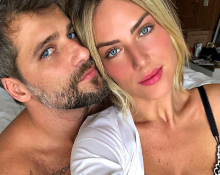 Giovanna Ewbank dá bronca em Bruno Gagliasso por causa de brincadeira