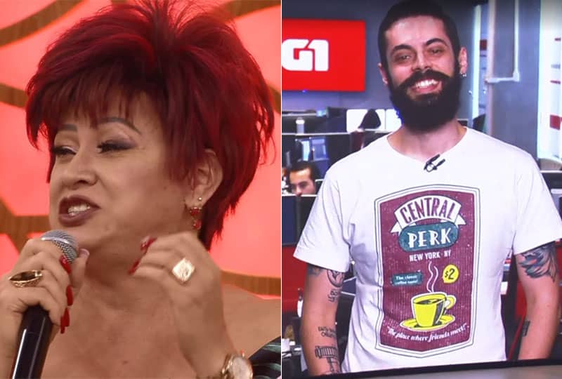 Nany People dá cantada em Cauê Fabiano, que fica sem graça