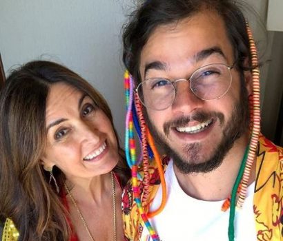 Fátima Bernardes e Túlio Gadêlha fazem caretas e divertem seguidores