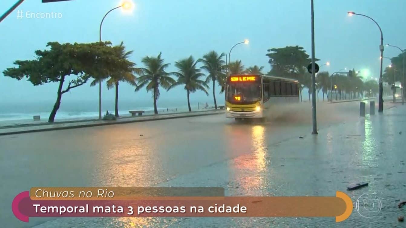 Globo derruba “Mais Você” e “Encontro” por cobertura das chuvas no Rio