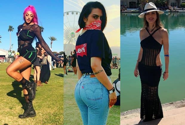 Famosas brasileiras tentam ousar em looks no Coachella, mas conseguiram?