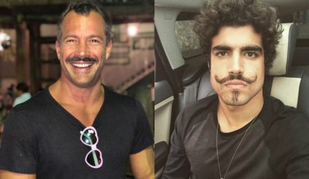 Malvino Salvador e Caio Castro “se pegarão” em “A Dona do Pedaço”