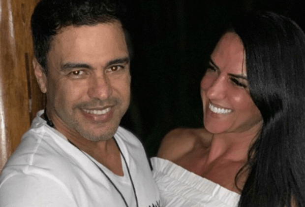 Graciele Lacerda faz declaração amorosa para Zezé Di Camargo e web se encanta