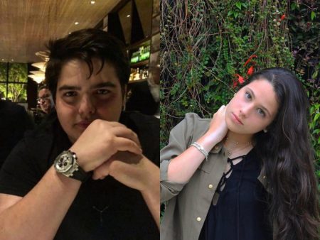 Filha de Claudia Raia janta com filho de Faustão em Miami