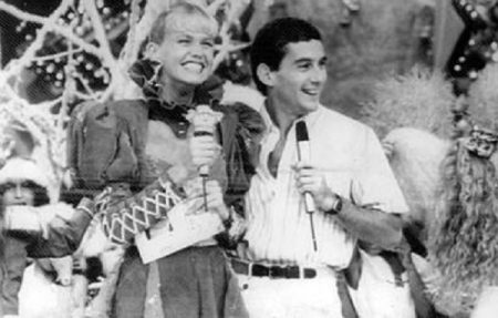 Em tributo a Ayrton Senna, Xuxa homenageia ex-namorado
