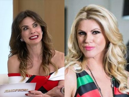 Luciana Gimenez faz a egípcia com Val Marchiori