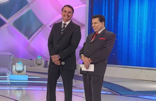 Por Reforma da Previdência, Bolsonaro exalta gravação com Silvio Santos