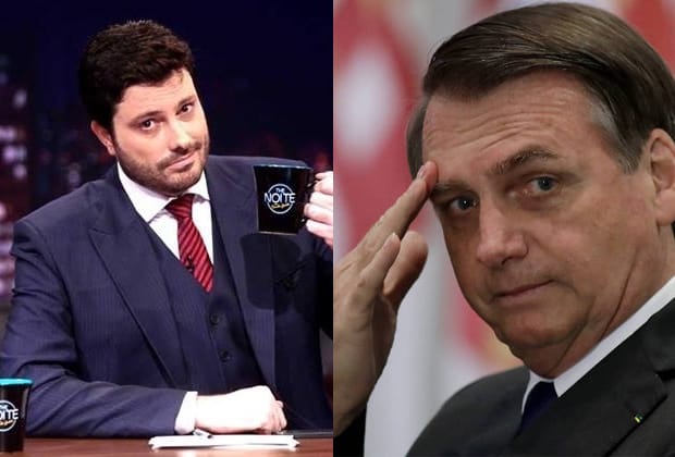 Danilo Gentili desabafa e recebe recado de Jair Bolsonaro