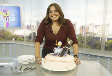 Festa de Fabíola Reipert dá liderança para “A Hora da Venenosa”