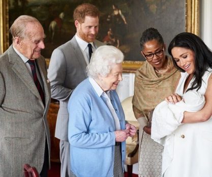 Meghan Markle e Harry apresentam filho à Rainha e revelam o nome