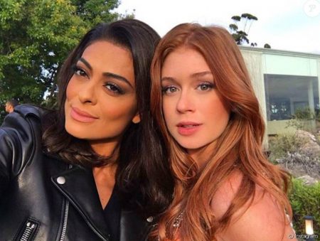 Marina Ruy Barbosa manda recado para Juliana Paes e atriz rebate