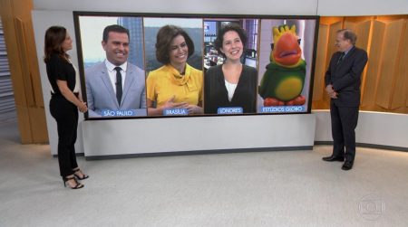 Ana Maria Braga e Louro José surgem no “Bom Dia Brasil” e quebram a web