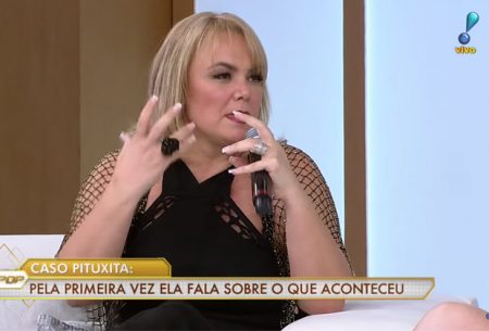 Ex-paquita Pituxita desabafa sobre vídeo em que se machuca