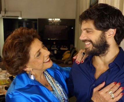 Leda Nagle emociona com homenagem para Duda Nagle em aniversário