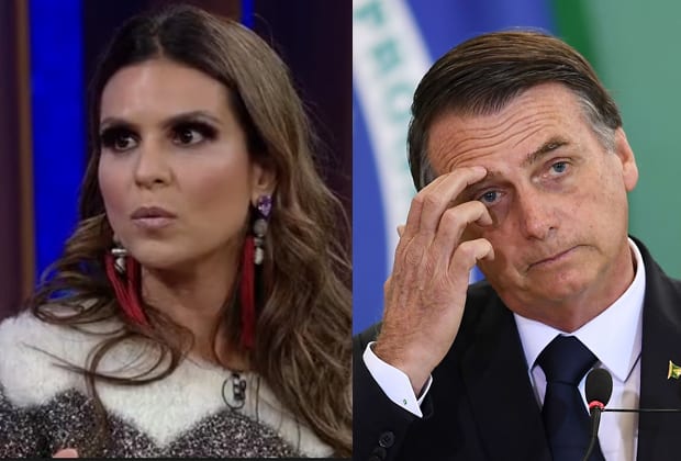 Público xinga Bolsonaro e Aline Barros pede silêncio ao vivo na GloboNews