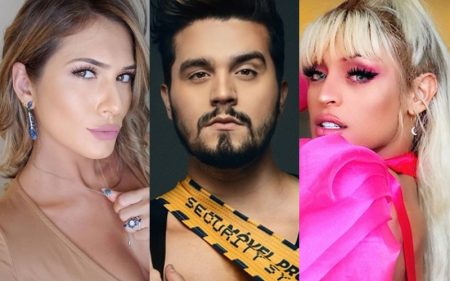 Notícias dos Famosos: Luan Santana tira a roupa em show, Pabllo Vittar enfrenta segurança e cantora detona Lívia Andrade