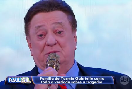 Raul Gil revolta público após conversa com família de Yasmin Gabrielle