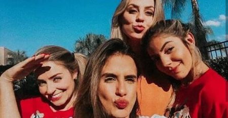 Ex-BBBs Hariany, Carol Peixinho, Paula e Isabella viajam juntas