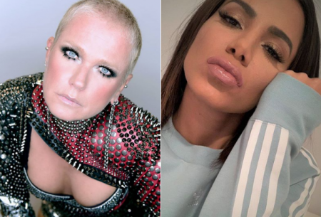 Xuxa levanta bandeira branca para Anitta e sela a paz após briga