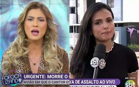 Repórter do SBT revela crimes de homem que tentou furtá-la