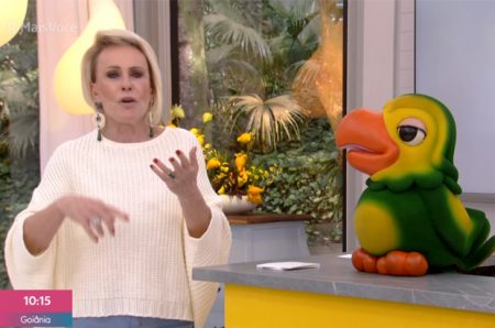 Louro José assusta Ana Maria Braga ao vivo no “Mais Você”