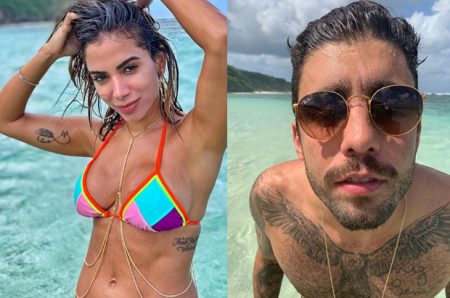 Anitta assume namoro com Pedro Scooby e curte viagem com ele