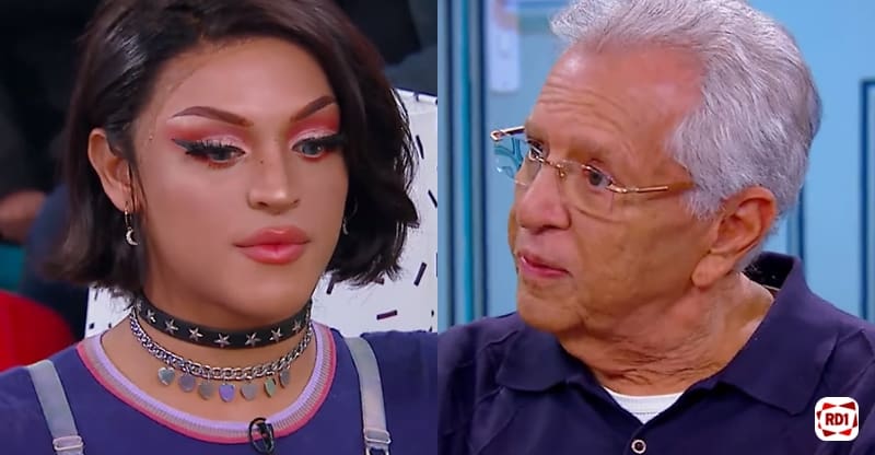 Pabllo Vittar faz revelação no SBT e deixa Carlos Alberto em choque