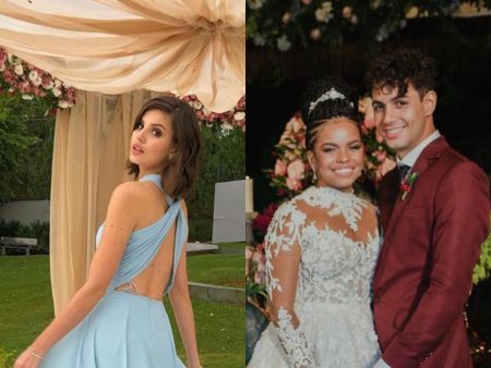 Camila Queiroz esbanja delicadeza e noiva Jeniffer Nascimento exagera em detalhes