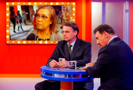 “Programa do Ratinho” entrevista Jair Bolsonaro nesta terça (4)