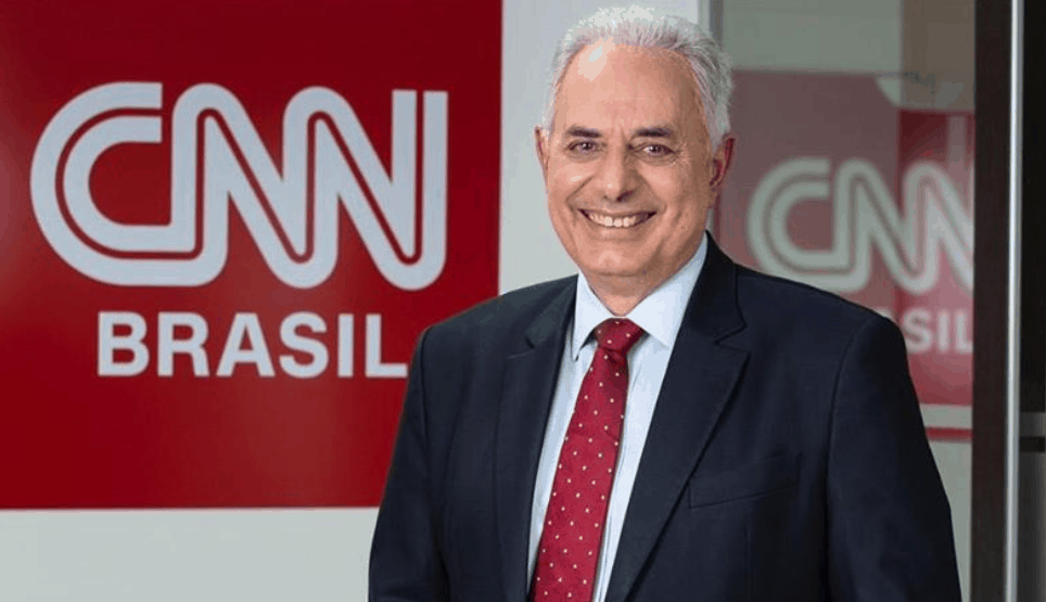 Ator da Globo causa ao detonar CNN Brasil e William Waack
