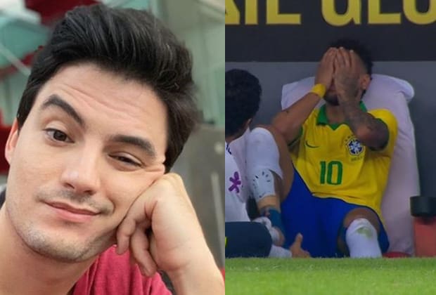 Felipe Neto ironiza lesão de Neymar, é detonado e volta atrás