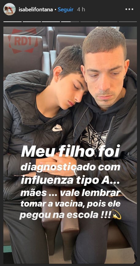 Isabeli Fontana faz alerta após filho ser diagnosticado com doença